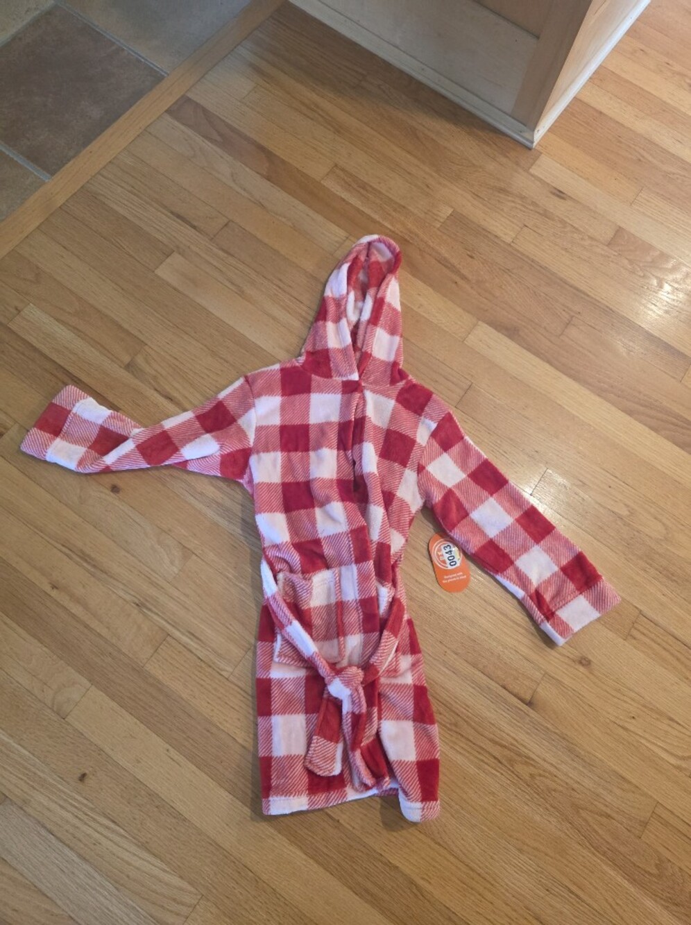 Wonder Nation Checkered Bathrobe